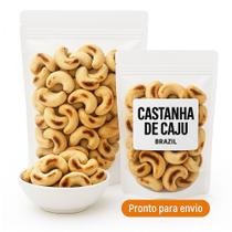 Castanha De Caju 1 Kg Inteira Top Premium Assada Sem Sal W1