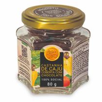 Castanha de Caju com Chocolate 80g Amigos do Bem Castanha de Caju com Chocolate 80g Amigos do Bem