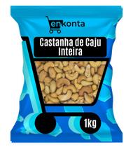 Castanha de Caju Inteira Com e Sem Sal - Enkonta