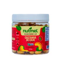 Castanha de Caju Orgânica Assada Salgada Nutmel 240g
