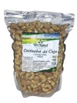 Castanha De Caju Torrada Com Sal W1 1Kg Wenutri