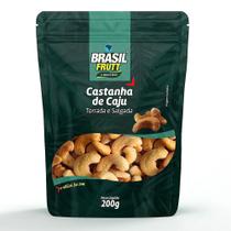 Castanha de Caju Torrada e Salgada Brasil Frutt 200g