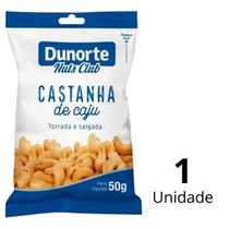 Castanha De Caju Torrada e Salgada Dunorte Em Sachê De 50g Para Hotel Pousada