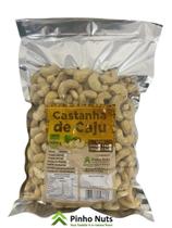 Castanha de caju w1 natural 500g. - pinho nuts Castanha de caju w1 natural 500g. - pinho nuts