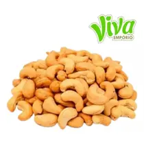 Castanha de caju w1 torrada sem sal 500gr premium