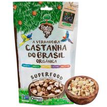 Castanha-do-Pará Orgânica Sem Sal Quebrada Ideal para Culinária, Rica em Selênio e Proteína Vegetal Vegana, Kosher,