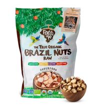 Castanha-do-Pará Orgânica Sem Sal Quebrada Ideal para Culinária, Rica em Selênio e Proteína Vegetal Vegana, Kosher,