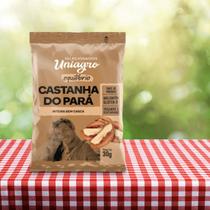Castanha do pará uniagro sachê 30g Castanha do pará uniagro sachê 30g