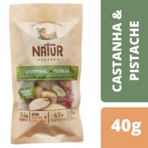 Castanhas e pistache - Natur Grãos - 40g
