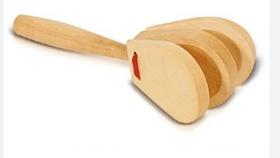 Castanhola cabo de madeira - Vibra