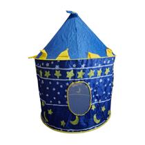 Castelinho Tenda Infantil Barraca Acampamento Toca Rosa Azul