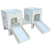 Castelo brinquedo casa toca coelho chinchila - Pernalonga Castelo brinquedo casa toca coelho chinchila - Pernalonga