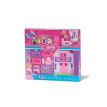 Castelo Brinquedo Da Princesa Judy Com Boneca E Móveis - Samba Toys