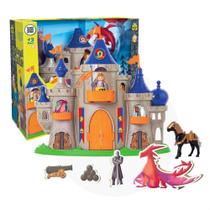 Castelo de brinquedo personagem medieval ou fadas samba toys