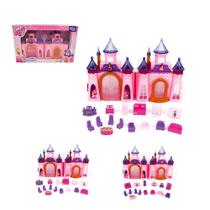Castelo encantado com luz e som super magic 16 pcs