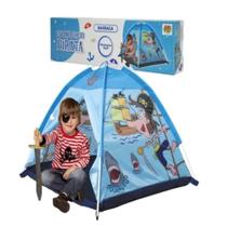 Castelo infantil pirata baraca tenda criança grande acampamento especial toca meninos - DM TOYS