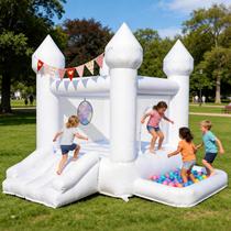 Castelo Inflável SnuggleBounce 274x274x213cm PVC