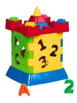 Castelo Interativo Brinquedos Educativos Infantil Colorido Unissex