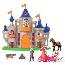 Castelo Medieval com Boneco e Acessórios Samba Toys