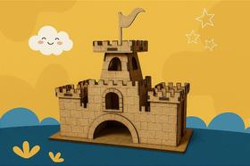 Castelo Montável em MDF Bandeira