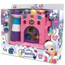 Castelo Princesa Conjunto Infantil Acessórios Para Encaixar
