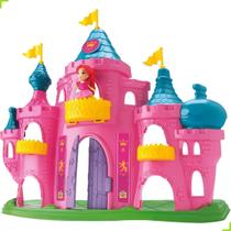 Castelo Princesa Judy Boneca Brinquedo Infantil Tipo Polly