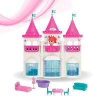Castelo Princesa Meg Com Acessório Brinquedo - Magic Toys