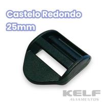 Castelo Redondo 25mm Preto 1000un Castelo Redondo 25mm Preto 1000un