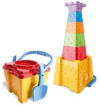 Castelo Torre Kit De Praia - Silmar Brinquedos