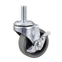 Caster PROJEX 2" TPR Swivel, capacidade de carga de 36 kg com freio