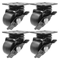 Caster Wheels FactorDuty de 1,5 polegadas, poliuretano de 800 libras, pacote com 4 Caster Wheels FactorDuty de 1,5 polegadas, poliuretano de 800 libras, pacote com 4