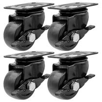 Caster Wheels FactorDuty, poliuretano de 2 polegadas, capacidade de 450 kg