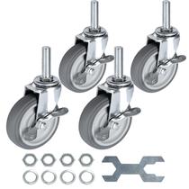 Caster Wheels Finnhomy, conjunto de 4 polegadas, Heavy Duty 720 kg