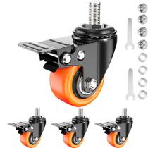 Caster Wheels TAYLOON Heavy Duty 5 cm Stem Caster, conjunto de 4