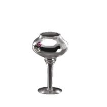 CastiÃal 16x26,5cm Espelhado - Luvidarte