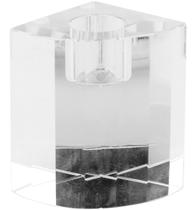 CASTIÇAL 8x7x5cm CRISTAL TRANSPARENTE ESPECTRUM