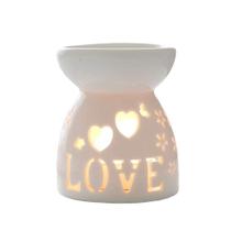 Castiçal de cerâmica Tealight, queimador a óleo Mumusuki Love Castiçal de cerâmica Tealight, queimador a óleo Mumusuki Love