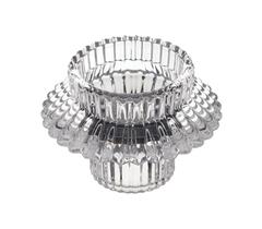 Castiçal de vidro sodo cálcico 6cm Castiçal de vidro sodo cálcico 6cm
