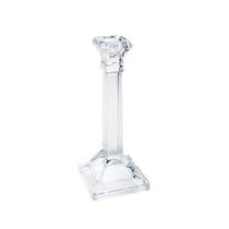 Castiçal de Vidro Trabalhado - Prestige Athenas 23cm