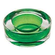 Castical de vidro verde