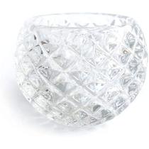 Castiçal Decorativo de Vidro 8cm N2445072 - Quanhe