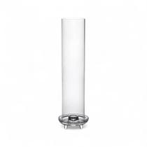 Castiçal em Cristal Ecológico D10xA35,5cm La Voir Castiçal em Cristal Ecológico D10xA35,5cm La Voir