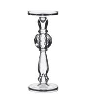 Castiçal em Cristal Ecológico La Voir Transparente 33cm Castiçal em Cristal Ecológico La Voir Transparente 33cm