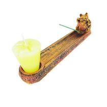 Castiçal Incensário Manxs - Decorativo e Prático, 25.8 cm