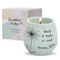 Castiçal Pavilion Gift Company em cerâmica verde 240 ml