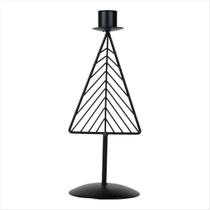 Castiçal pinheiro árvore cone em metal 22CM Castiçal pinheiro árvore cone em metal 22CM
