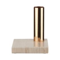 Castiçal Porta Vela De Pedra E Metal Dourado 9cm Decorativo RNP0009 Castiçal Porta Vela De Pedra E Metal Dourado 9cm Decorativo RNP0009