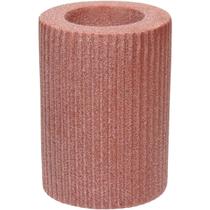 CASTIÇAL PORTA VELA DECORATIVO SUPORTE HOME&CO CERÂMICA 10x7x7cm TERRACOTA