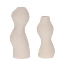 Castiçal Porta Velas Em Poliresina 19805 Kit C/2 16cm Mart