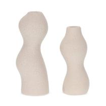 Castiçal Porta Velas Em Poliresina 19805 Kit C/2 16Cm Mart